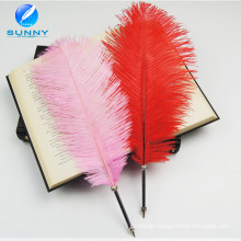 Classical Feather Ballpoint Pen Wholesale Metal Feather Quill Pen